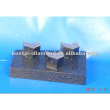 Сегментный клиновидный блок для шлифования бетона